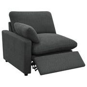 Collins Modular Power Sofa Dark Grey - detail 7