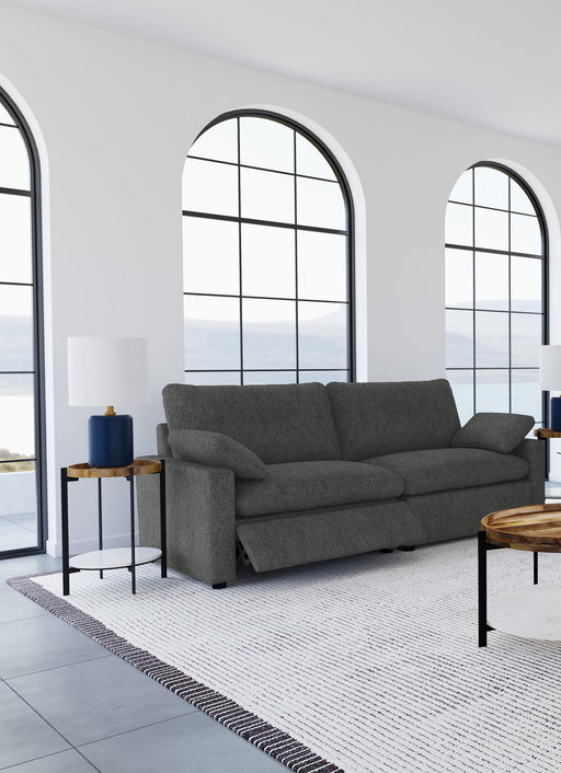 Collins Modular Power Loveseat Dark Grey - alternate view