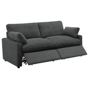 Collins Modular Power Loveseat Dark Grey - detail 4