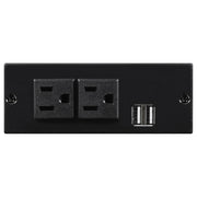 Bahrain 6-piece Modular Power Reclining Sectional Charcoal - detail 7