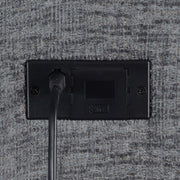 Bahrain 6-piece Modular Power Reclining Sectional Charcoal - detail 10