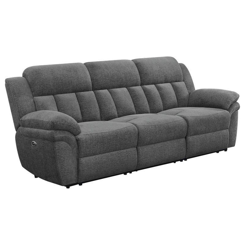 Bahrain Upholstered Power Sofa Charcoal - detail 3