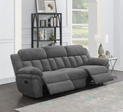 Bahrain Upholstered Motion Sofa Charcoal - alternate view