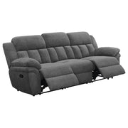 Bahrain Upholstered Motion Sofa Charcoal - detail 4