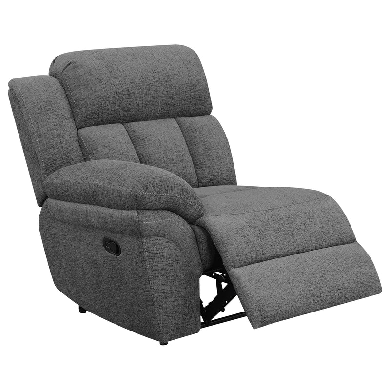 Bahrain Upholstered Motion Sofa Charcoal - detail 6