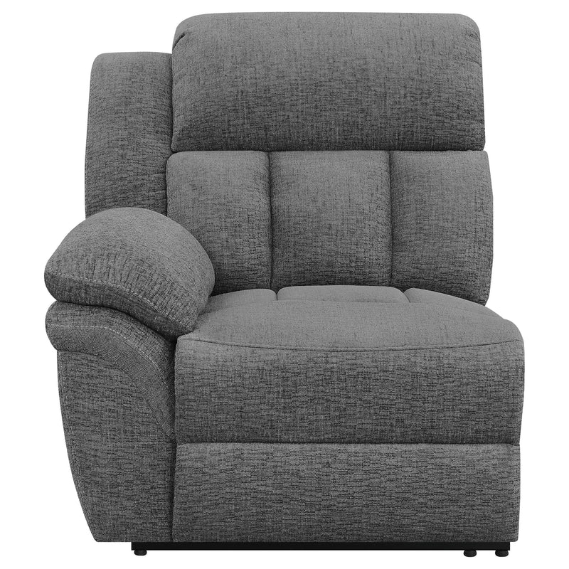 Bahrain Upholstered Motion Loveseat Charcoal - detail 7