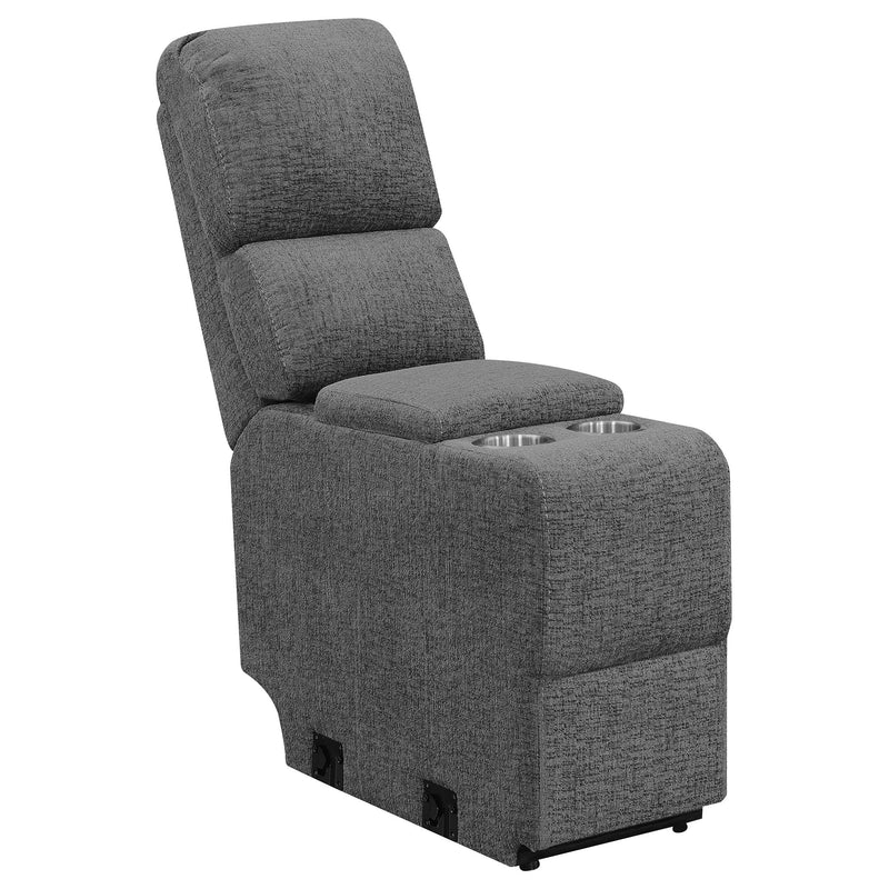 Bahrain Upholstered Motion Loveseat Charcoal - detail 8