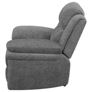 Bahrain Upholstered Power Glider Recliner Charcoal - detail 7