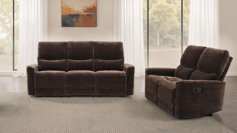 Navarro 2-piece Upholstered Reclining Sofa Set