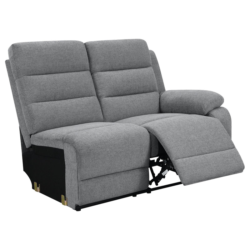 David Upholstered Reclining Sectional Sofa