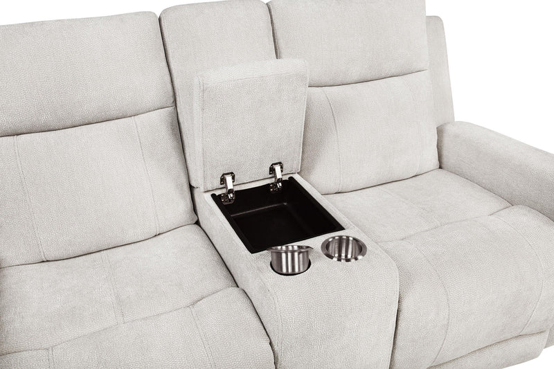 Kennett 2-piece Chenille Power Reclining Sofa Set