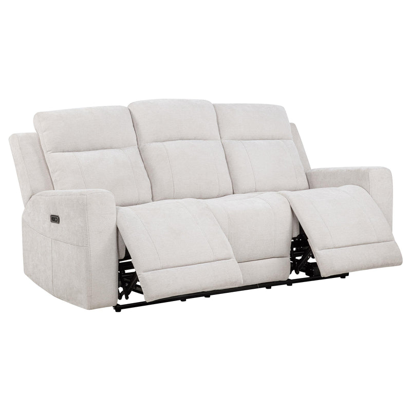 Kennett 3-piece Chenille Power Reclining Sofa Set