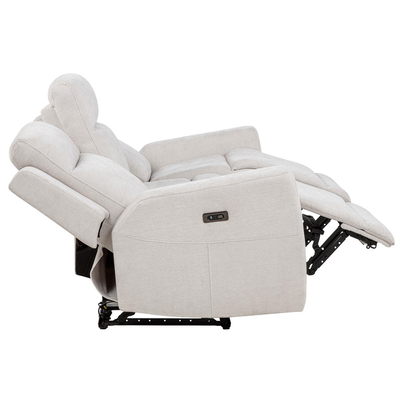 Kennett Chenille Upholstered Power Reclining Sofa