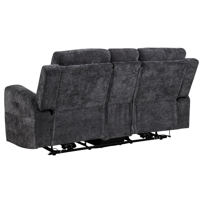 Kennett 2-piece Chenille Power Reclining Sofa Set