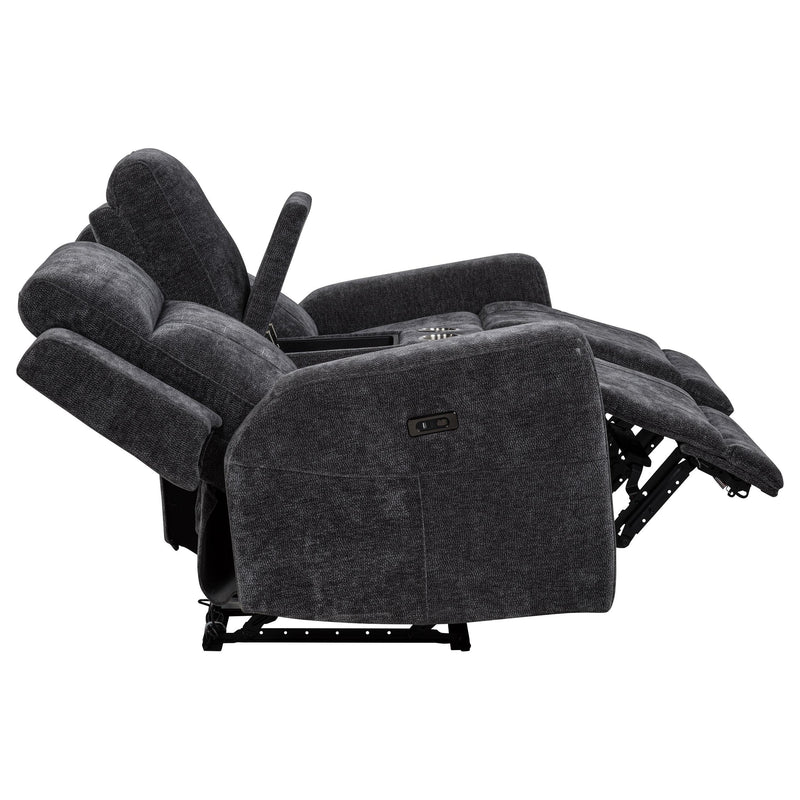 Kennett 2-piece Chenille Power Reclining Sofa Set