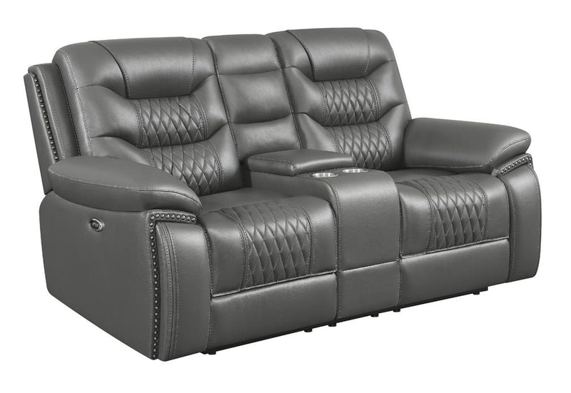 Flamenco Upholstered Power Reclining Loveseat