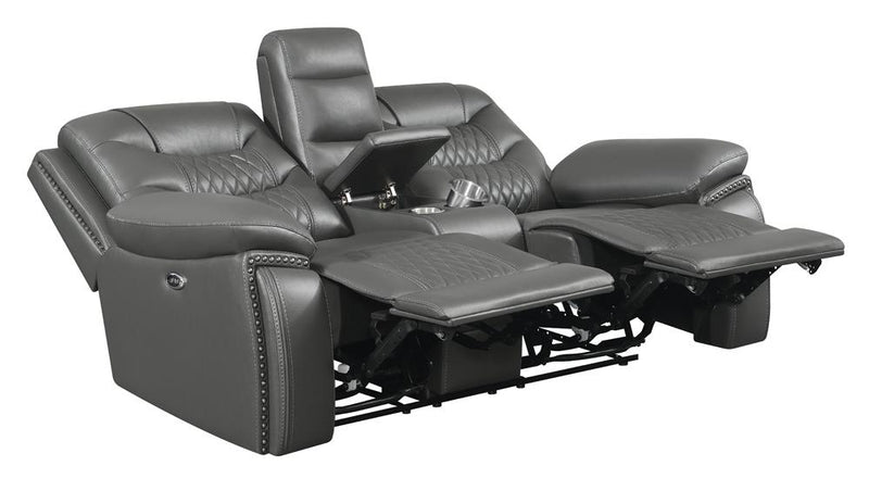 Flamenco Upholstered Power Reclining Loveseat