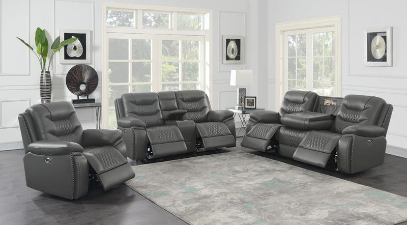 Flamenco Upholstered Power Reclining Loveseat