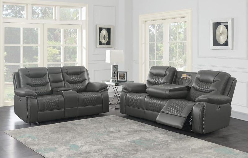 Flamenco Upholstered Power Reclining Loveseat