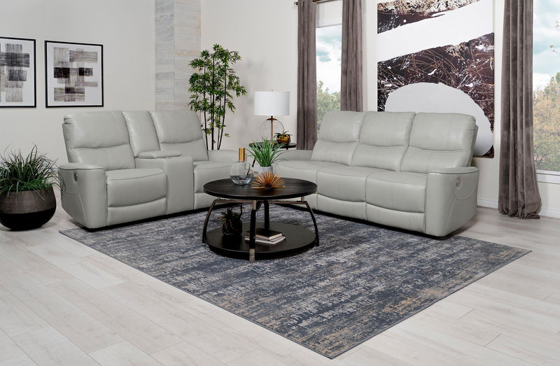 Greenfield 2-piece Power Reclining Sofa Set