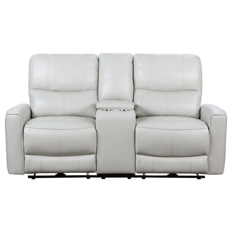 Greenfield Upholstered Power Reclining Loveseat