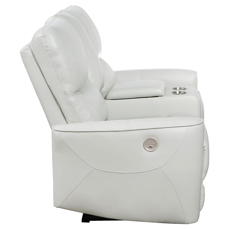Greenfield Upholstered Power Reclining Loveseat