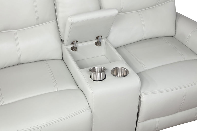 Greenfield Upholstered Power Reclining Loveseat
