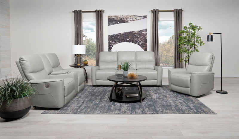 Greenfield Upholstered Power Reclining Loveseat
