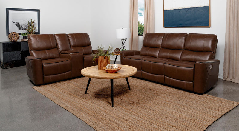 Greenfield 2-piece Power Reclining Sofa Set