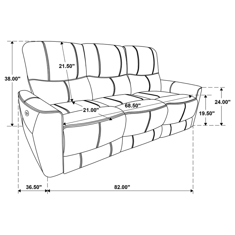 Greenfield 3-piece Power Reclining Sofa Set