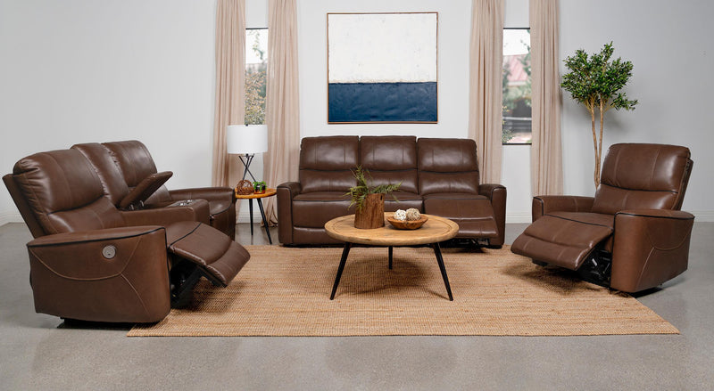 Greenfield Upholstered Power Recliner Chair