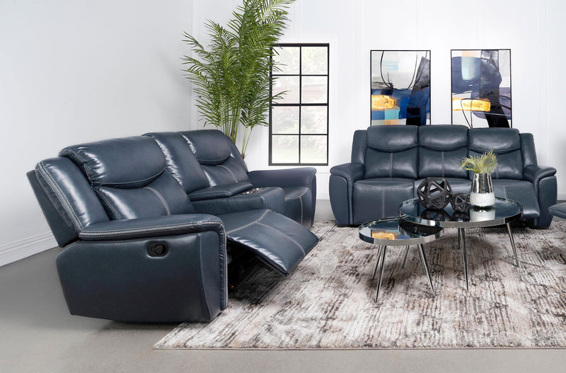 Sloane 2-piece Upholstered Reclining Sofa Set