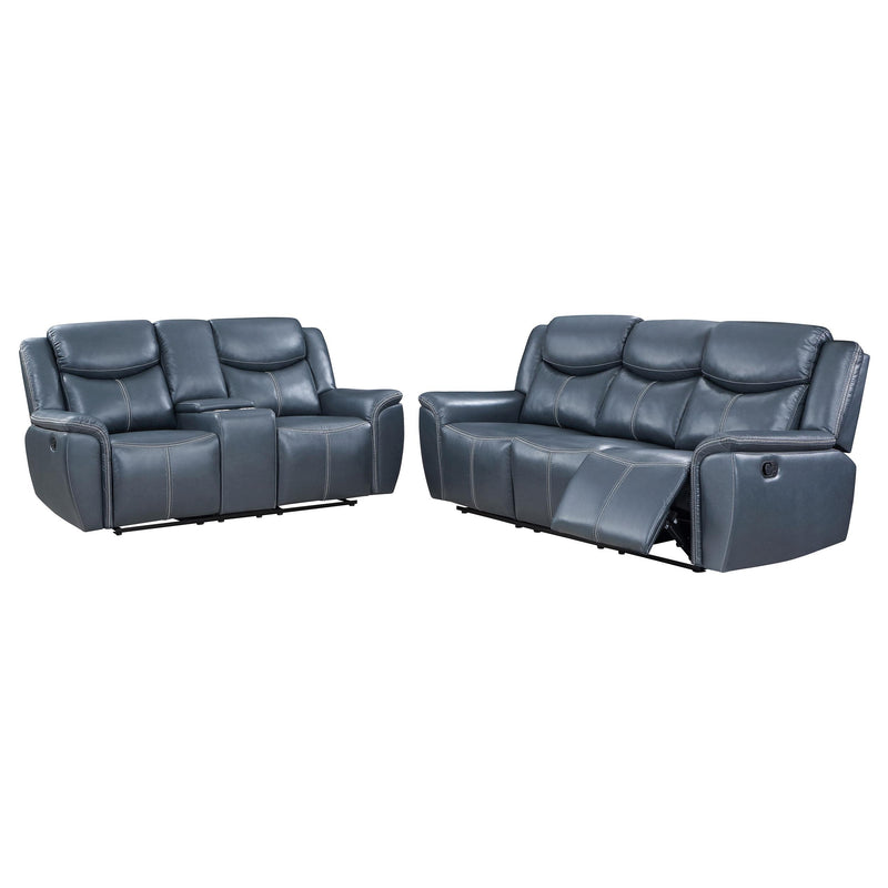 Sloane 2-piece Upholstered Reclining Sofa Set
