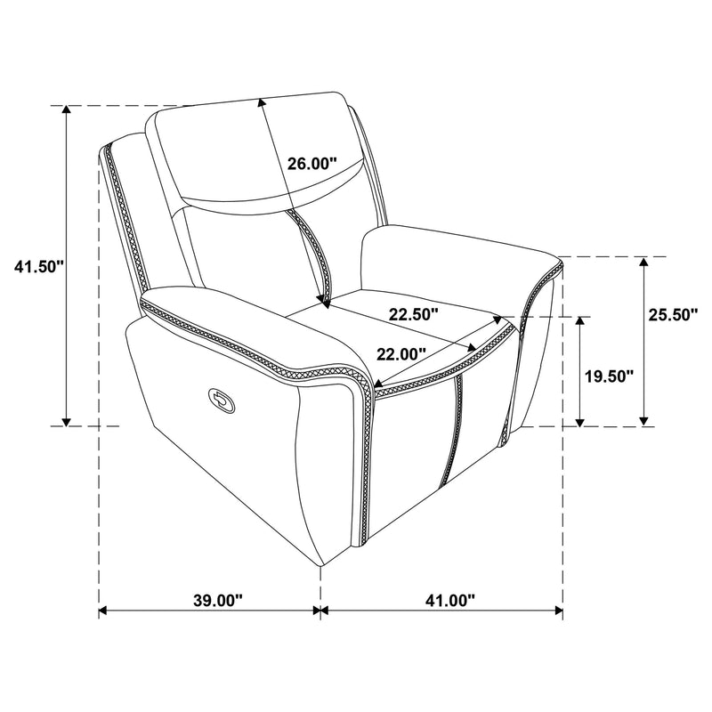 Sloane 3-piece Upholstered Reclining Sofa Set
