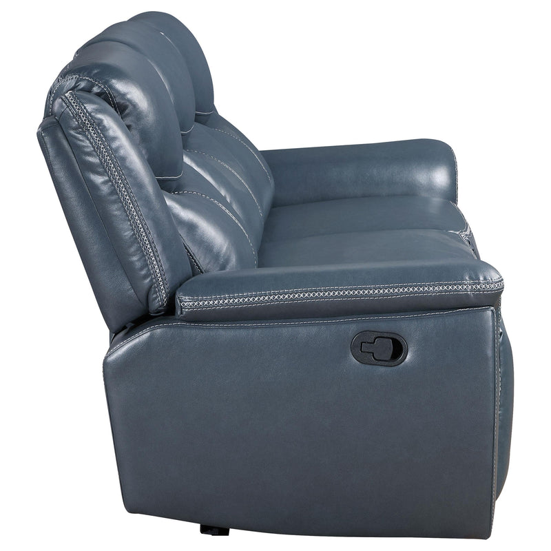 Sloane Upholstered Padded Arm Reclining Sofa