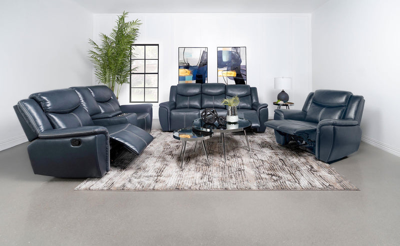 Sloane Upholstered Padded Arm Recliner Chair