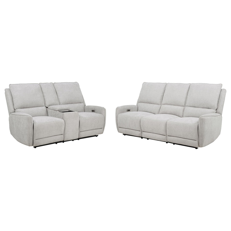 Sylmar 2-piece Chenille Power Reclining Sofa Set