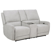 Sylmar 3-piece Chenille Power Reclining Sofa Set Dove Grey - detail 6