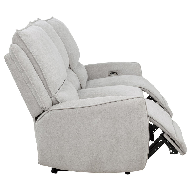 Sylmar Chenille Upholstered Power Reclining Sofa