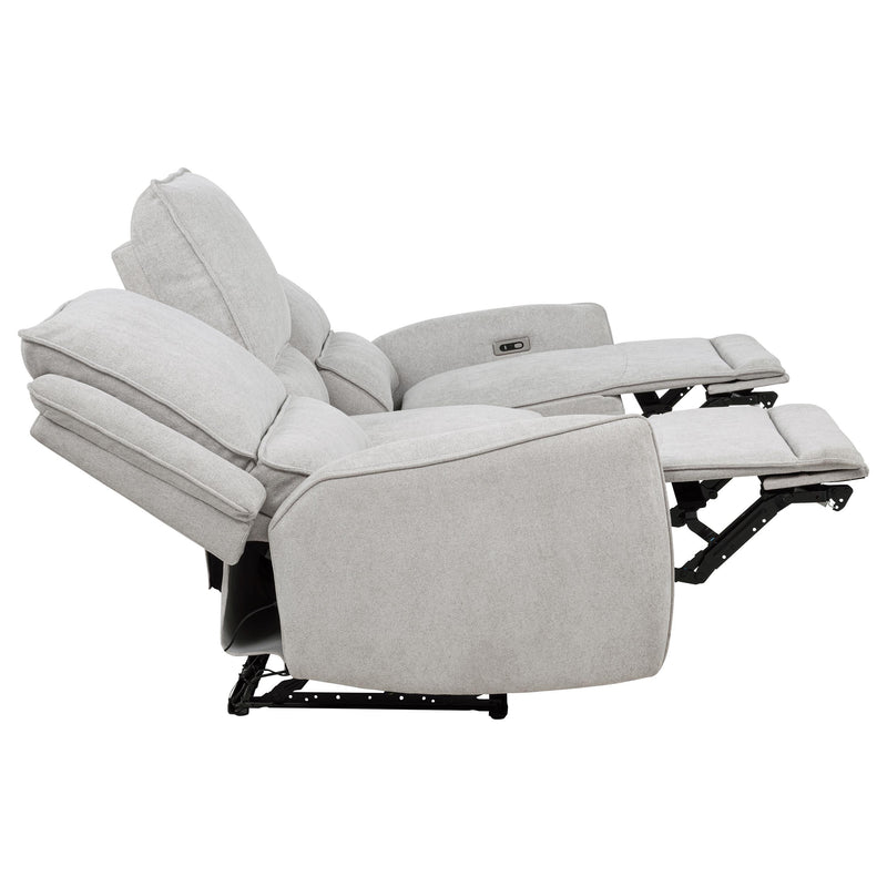 Sylmar Chenille Upholstered Power Reclining Sofa