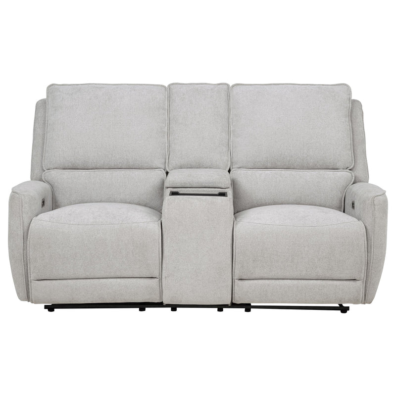 Sylmar Chenille Upholstered Power Reclining Loveseat