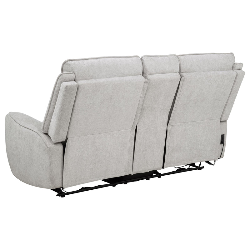 Sylmar Chenille Upholstered Power Reclining Loveseat