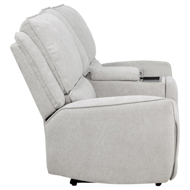 Sylmar Chenille Upholstered Power Reclining Loveseat