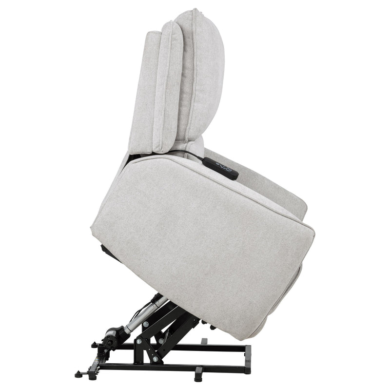 Sylmar Chenille Upholstered Dual Power Lift Recliner