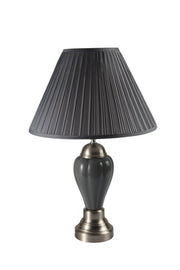 Crownmark Porcelain Lamp Grey