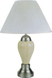 Crownmark 26 Porcelain Lamp Ivory