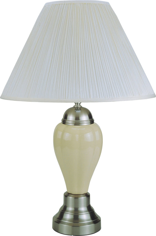 Crownmark 26 Porcelain Lamp Ivory