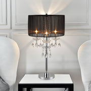 Crownmark Chandelier Table Touch Lamp 29.5 H
