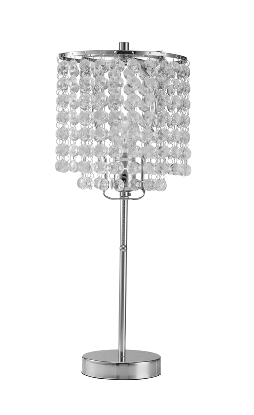 Crownmark Chrome Table Lamp