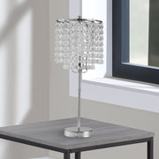 Crownmark Chrome Table Lamp